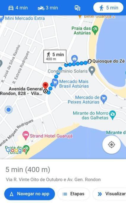 Praia Das Asturias Guaruja Luaran gambar